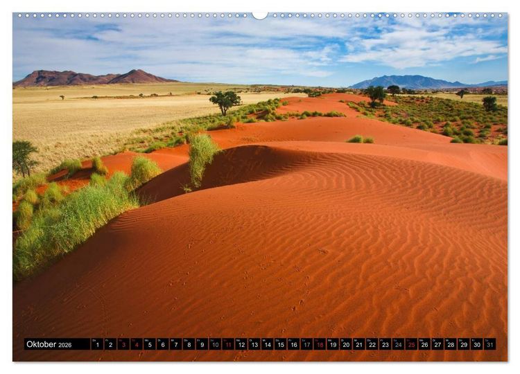 Produktbild: Namib Naukluft Nationalpark. NAMIBIA 2026 (Wandkalender 2026 DIN A2 quer), CALVENDO Monatskalender