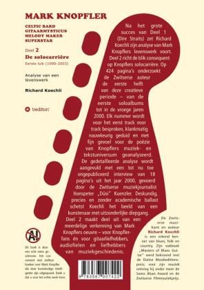 Produktbild: Mark Knopfler (Deel 2, De solocarri&egrave;re - Eerste luik) - het 424 pagina's tellende boek