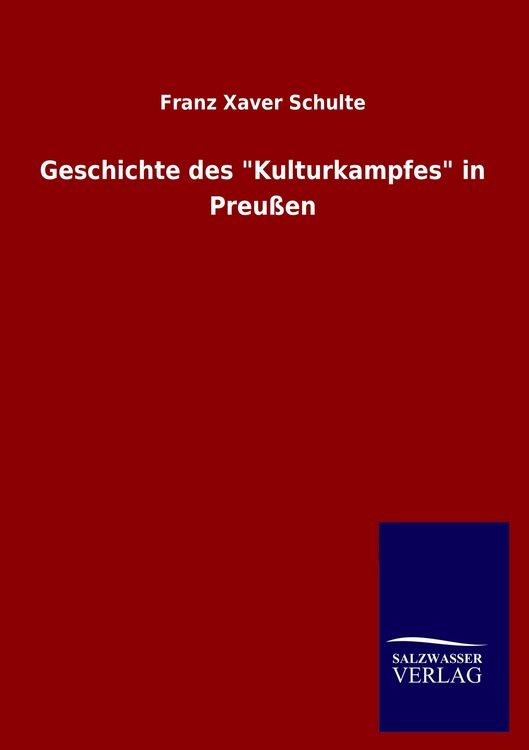 Produktbild: Geschichte des "Kulturkampfes" in Preu&szlig;en