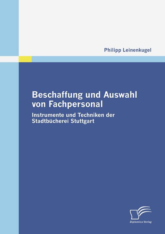 Produktbild: Beschaffung und Auswahl von Fachpersonal