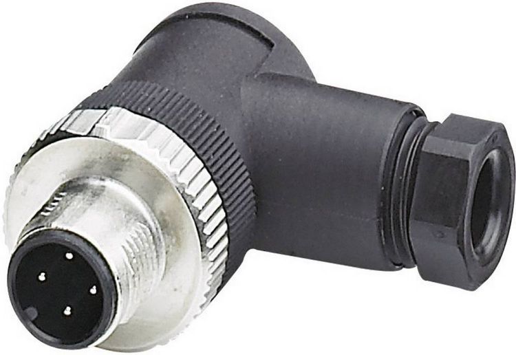 Produktbild: Phoenix Contact 1663129 Sensor-/Aktor-Steckverbinder, unkonfektioniert M12 Stecker, gewinkelt Polzahl Sensoren: 5 1 St.