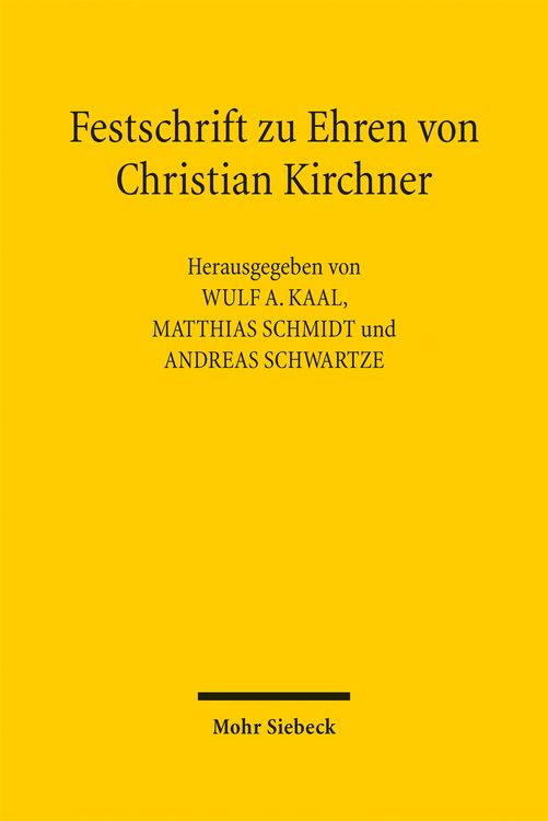 Produktbild: Festschrift zu Ehren von Christian Kirchner