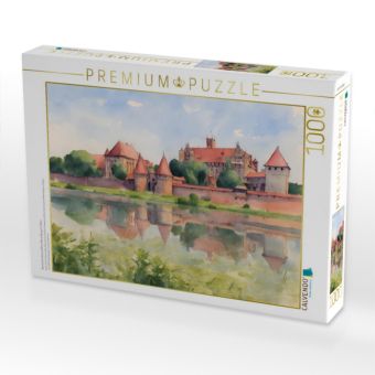 Produktbild: CALVENDO Puzzle Deutschordensschloss Marienburg in Polen | 1000 Teile Lege-Gr&ouml;&szlig;e 64x48cm Foto-Puzzle f&uuml;r gl&uuml;ckliche Stunden