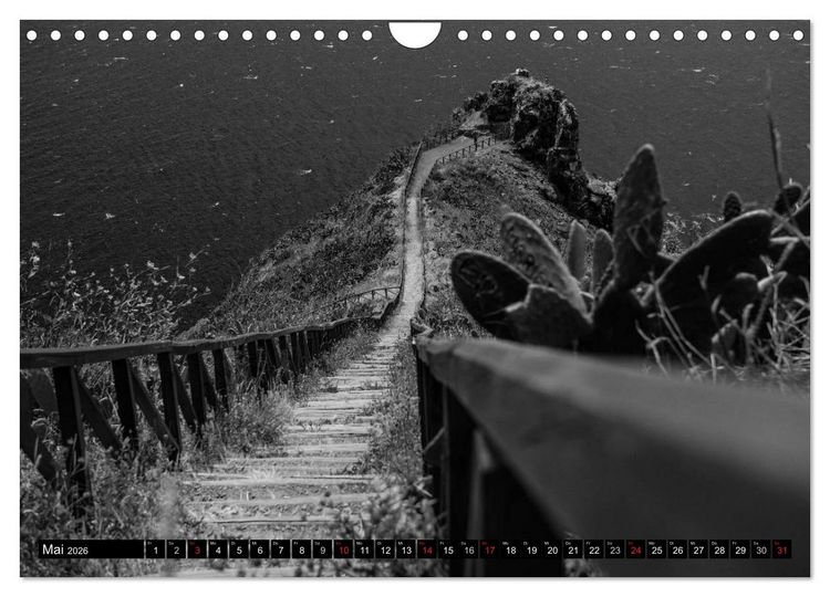 Produktbild: Stille Momente in Schwarz-Weiss (Wandkalender 2026 DIN A4 quer), CALVENDO Monatskalender