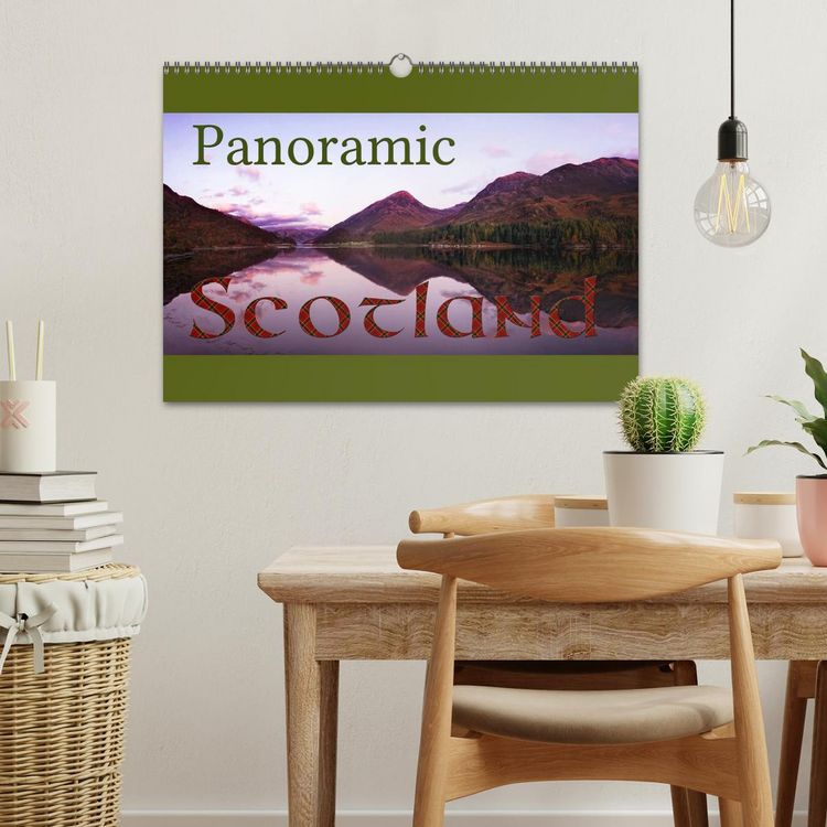 Produktbild: Panoramic Scotland / UK-Version (Wall Calendar 2026 DIN A3 landscape), CALVENDO 12 Month Wall Calendar