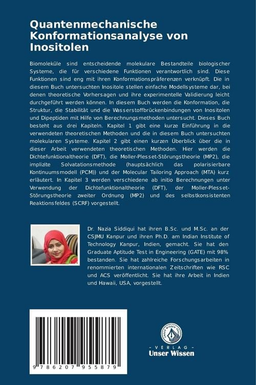 Produktbild: Quantenmechanische Konformationsanalyse von Inositolen