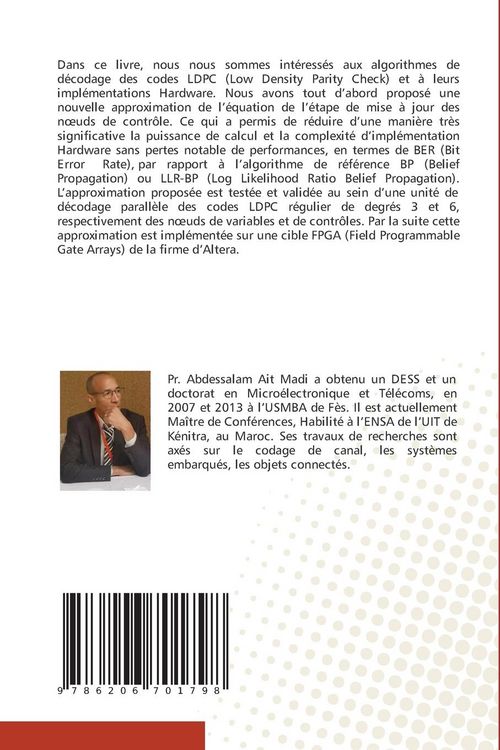 Produktbild: Nouvelle architecture d'un d&eacute;codeur des codes LDPC