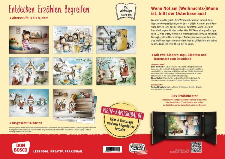 Produktbild: Das Weihnachtsfest ist gerettet! Kamishibai Bildkartenset