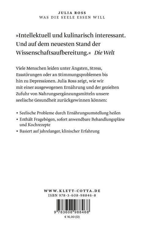 Produktbild: Was die Seele essen will
