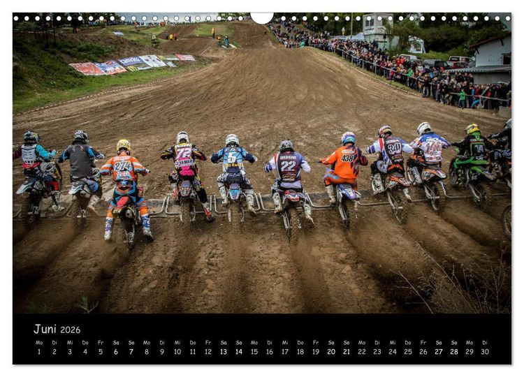 Produktbild: MX Racing 2026 (Wandkalender 2026 DIN A3 quer), CALVENDO Monatskalender