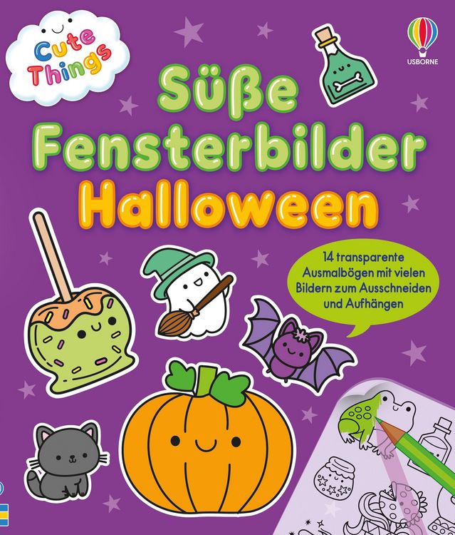 Produktbild: Cute Things - S&uuml;&szlig;e Fensterbilder Halloween