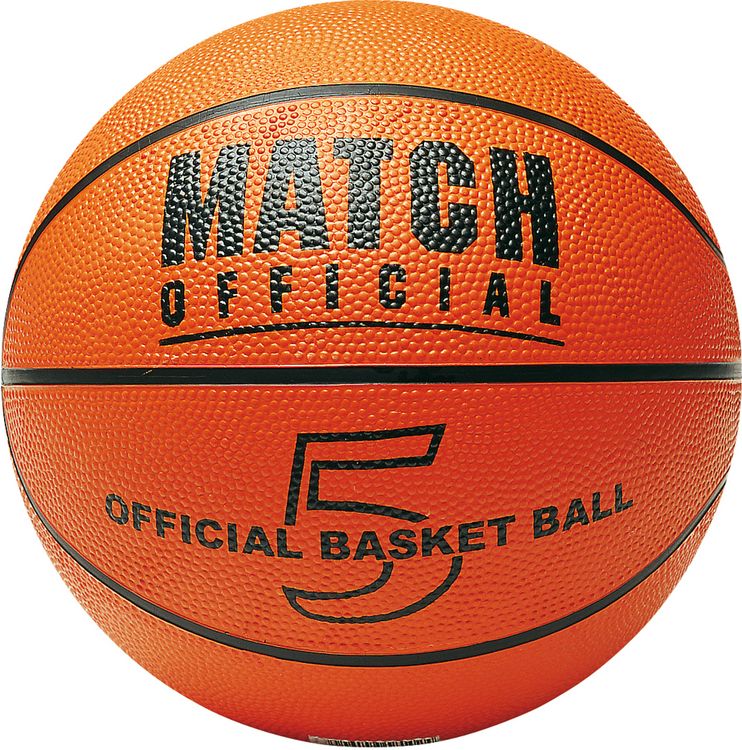 Produktbild: MATCH MEDIUM BASKETBALL GR. 5/220 MM, CA. 450 G