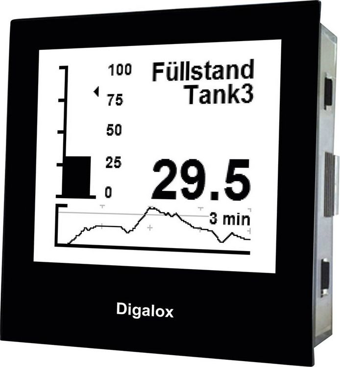 Produktbild: TDE Instruments Digalox DPM72-PP Digitales Einbaumessger&auml;t
