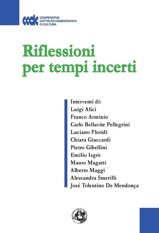 Produktbild: Riflessioni per tempi incerti