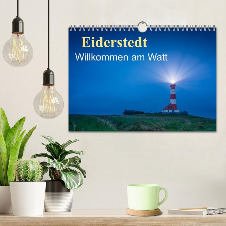 Produktbild: Eiderstedt - Willkommen am Watt (Wandkalender 2026 DIN A4 quer), CALVENDO Monatskalender