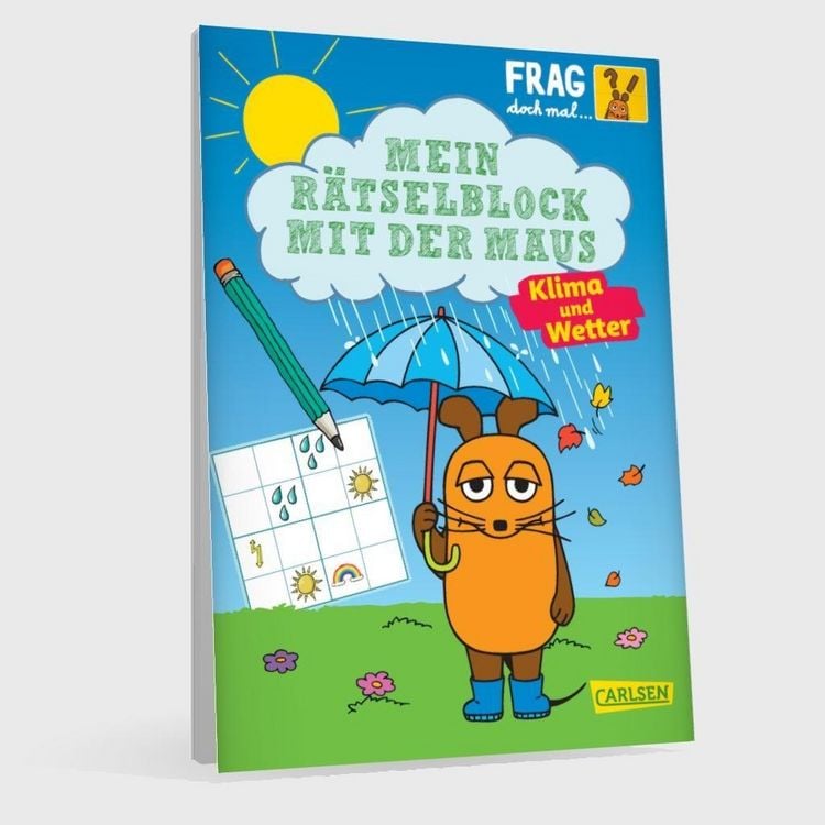 Produktbild: Frag doch mal ... die Maus: Mein R&auml;tselblock mit der Maus - Klima und Wetter