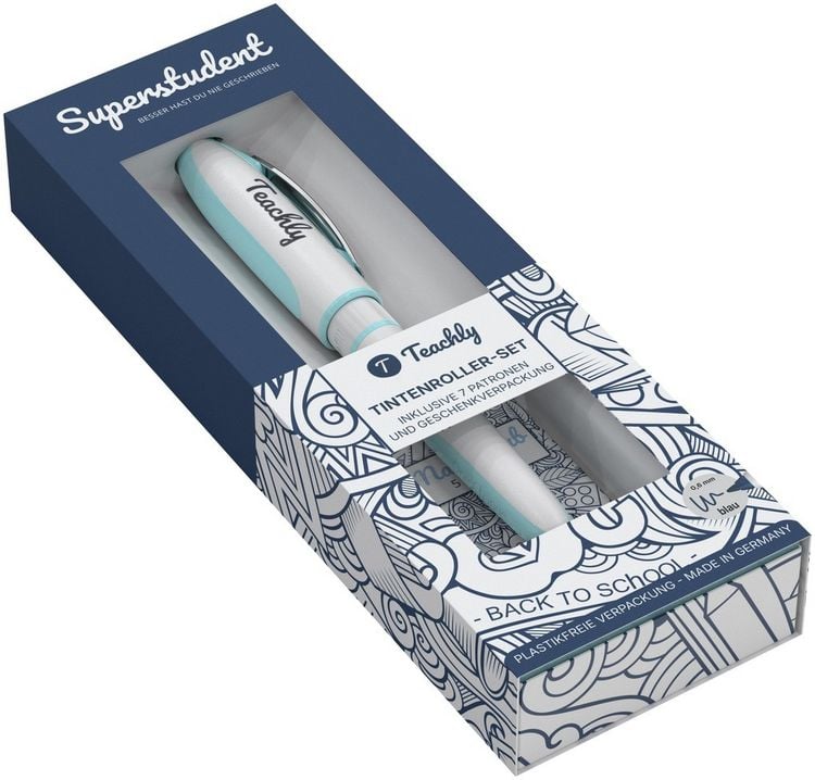 Produktbild: Teachly Tintenroller Superstudent, T&uuml;rkis