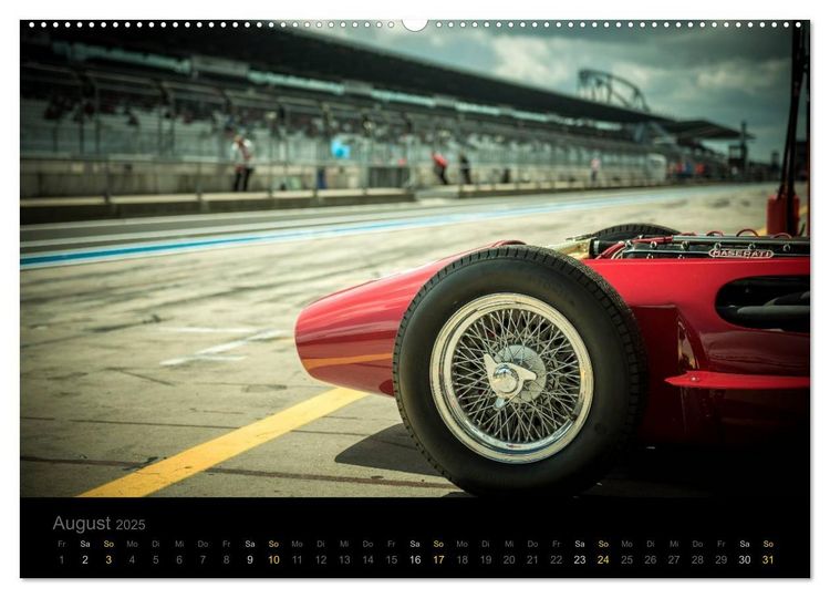 Produktbild: Classic Maserati Racing (Wandkalender 2025 DIN A2 quer), CALVENDO Monatskalender