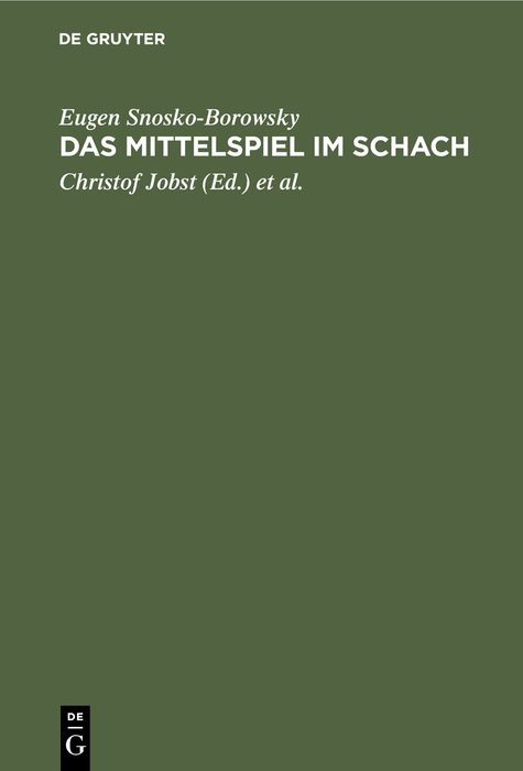Produktbild: Das Mittelspiel im Schach