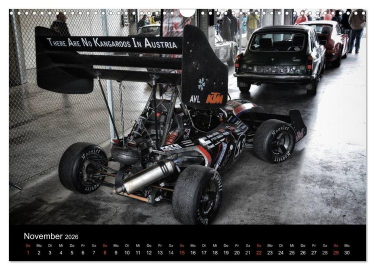 Produktbild: Raceday (Wandkalender 2026 DIN A3 quer), CALVENDO Monatskalender