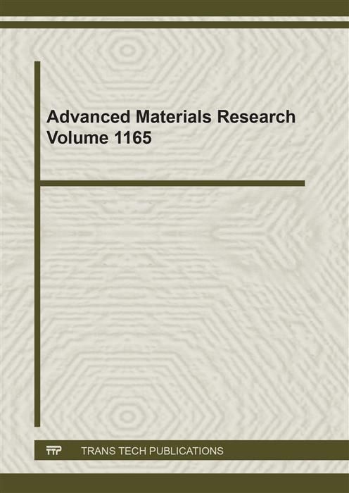 Produktbild: Advanced Materials Research Vol. 1165