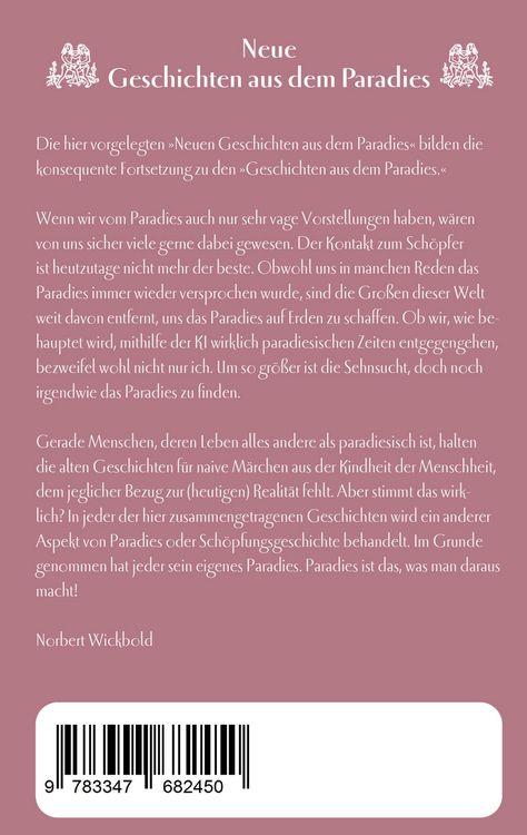 Produktbild: Neue Geschichten aus dem Paradies