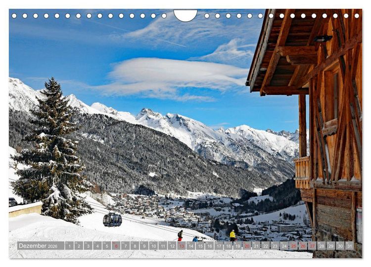Produktbild: St. Anton am Arlberg (Wandkalender 2026 DIN A4 quer), CALVENDO Monatskalender