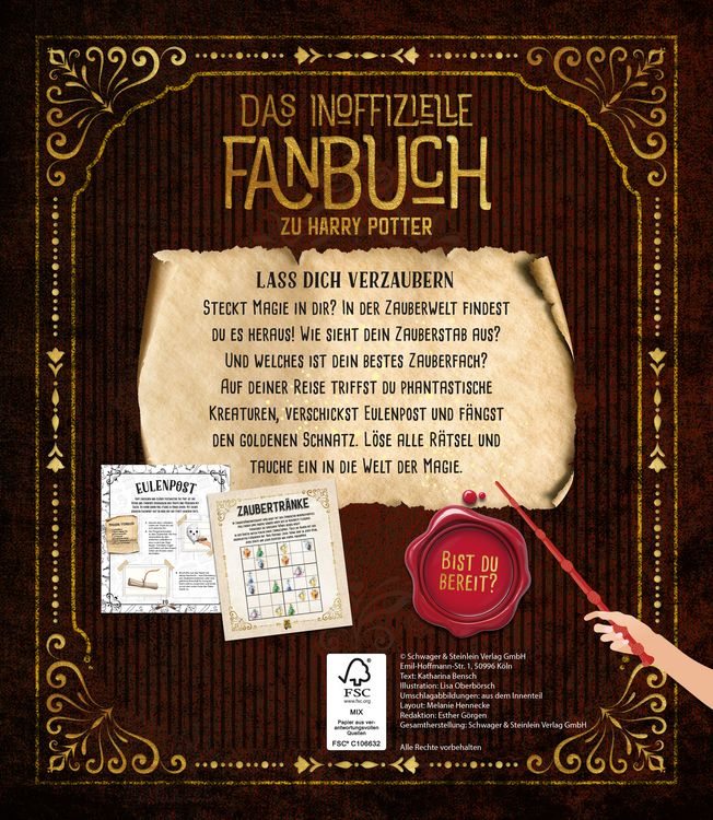 Produktbild: Das inoffizielle Fanbuch zu Harry Potter