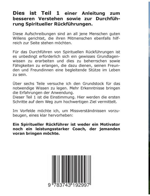 Produktbild: Spirituelle R&uuml;ckf&uuml;hrungen