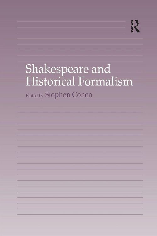 Produktbild: Shakespeare and Historical Formalism
