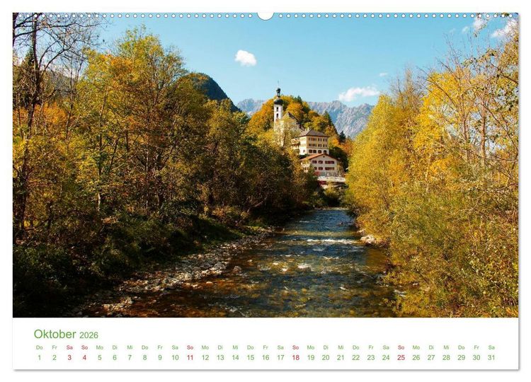 Produktbild: Bergwelt in &Ouml;sterreich (hochwertiger Premium Wandkalender 2026 DIN A2 quer), Kunstdruck in Hochglanz