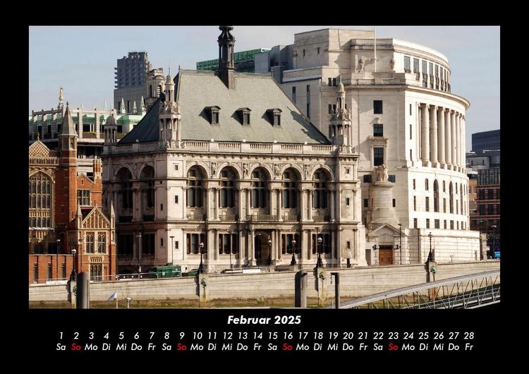 Produktbild: London 2025 Fotokalender DIN A3