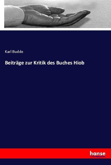 Produktbild: Beitr&auml;ge zur Kritik des Buches Hiob