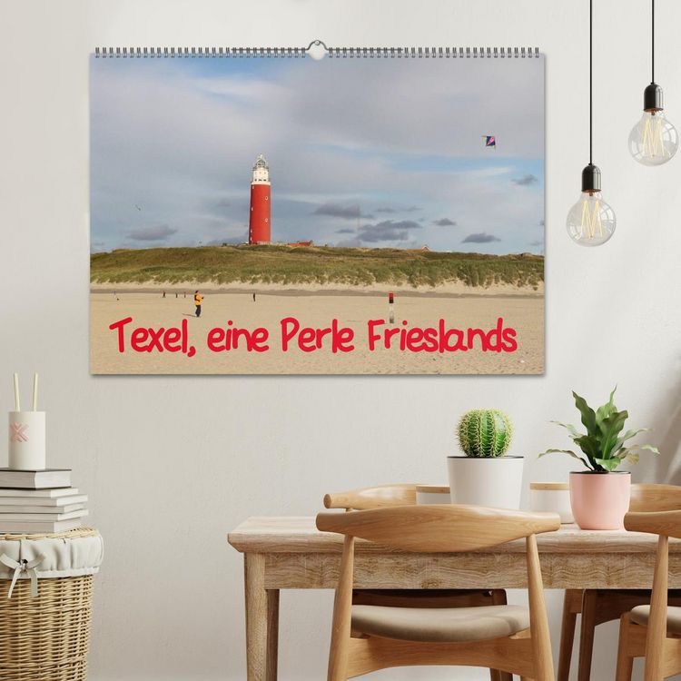 Produktbild: Texel, eine Perle Hollands (Wandkalender 2026 DIN A2 quer), CALVENDO Monatskalender
