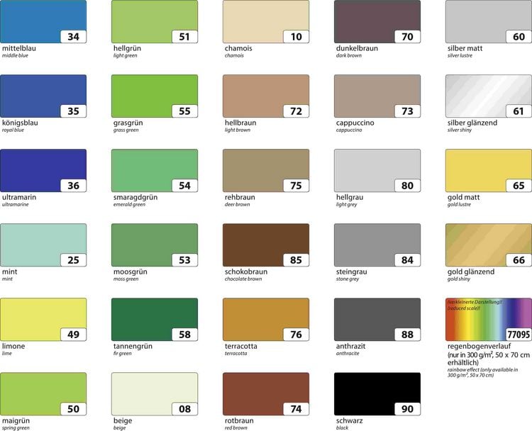 Produktbild: Folia  Tonpapier 130g/m&sup2;, DIN A4, 100 Blatt, himmelblau