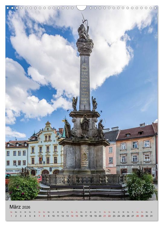 Produktbild: LOKET UND EGER Zwei idyllische Orte in Westb&ouml;hmen (Wandkalender 2026 DIN A3 hoch), CALVENDO Monatskalender