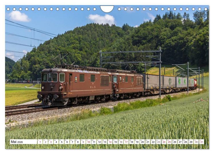 Produktbild: F&uuml;r G&uuml;ter die Bahn (Wandkalender 2026 DIN A4 quer), CALVENDO Monatskalender
