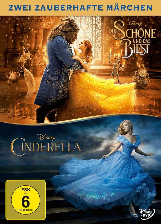 Produktbild: Die Schöne und das Biest/Cinderella [2 DVDs]