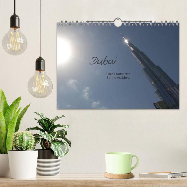 Produktbild: Dubai. Glanz unter der Sonne Arabiens (Wandkalender 2026 DIN A4 quer), CALVENDO Monatskalender