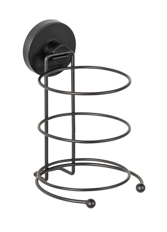 Produktbild: Vacuum-Loc&reg; Haartrocknerhalter Mod. Milazzo Schwarz, Befestigen ohne bohren