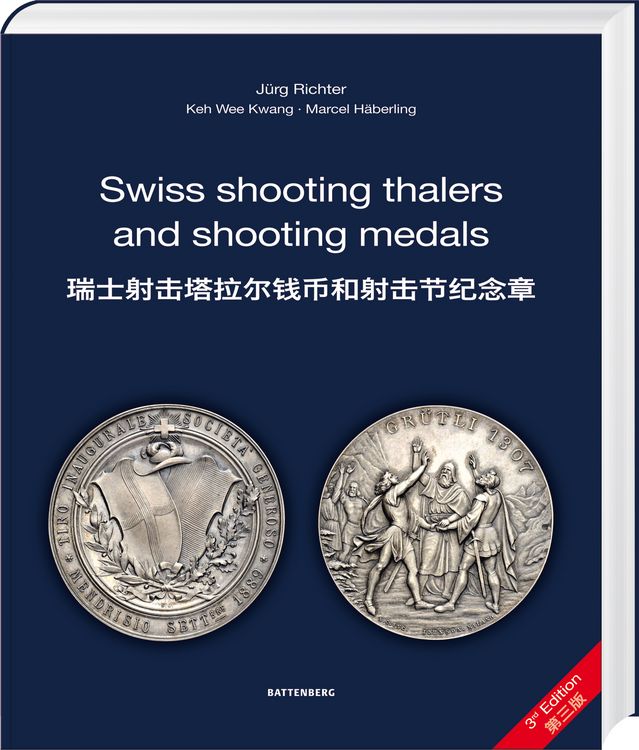 Produktbild: Swiss shooting thalers and shooting medals