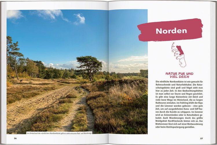 Produktbild: MARCO POLO OUTDOOR GUIDE Reisef&uuml;hrer Nordseek&uuml;ste Schleswig-Holstein
