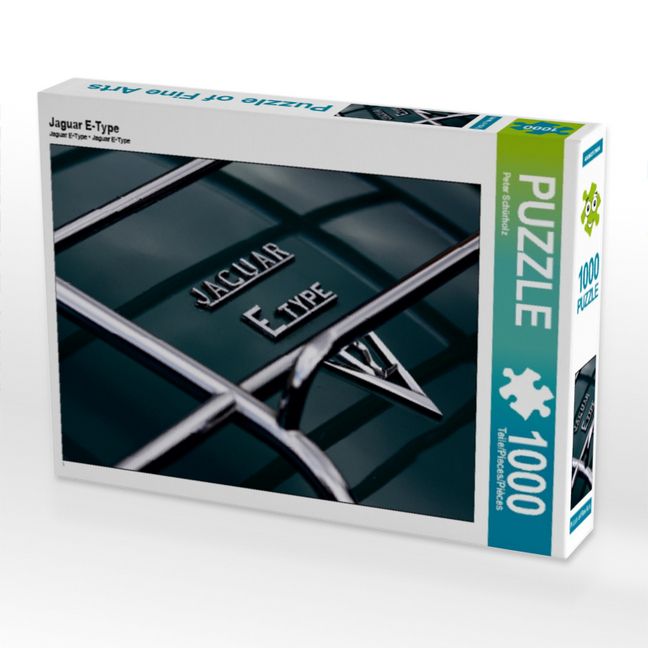 Produktbild: CALVENDO Puzzle Jaguar E-Type | 1000 Teile Lege-Gr&ouml;&szlig;e 64x48cm Foto-Puzzle f&uuml;r gl&uuml;ckliche Stunden