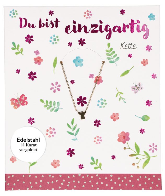 Produktbild: Edelstahl-Kette - Du bist einzigartig