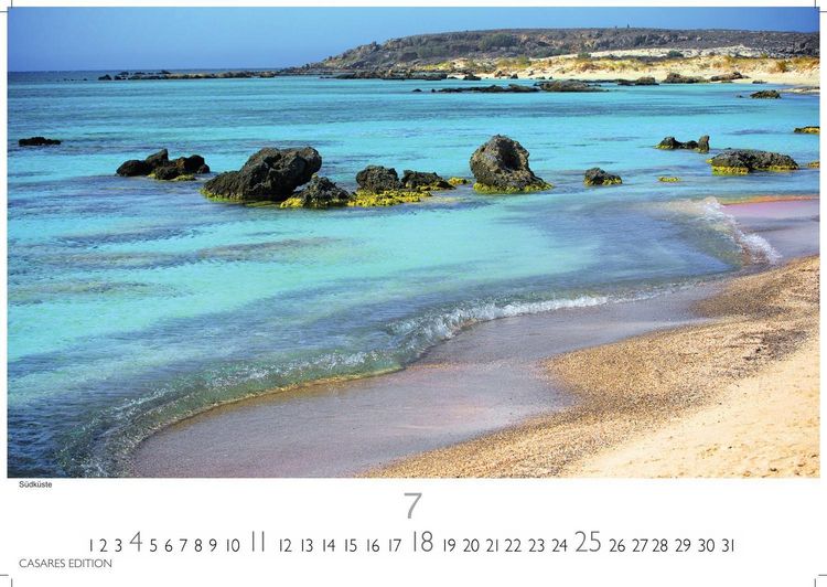 Produktbild: Kreta Kalender 2027 &ndash; Wandkalender | Fotokalender Griechenland 24x35cm &ndash; . mit 12 atemberaubenden Fotos von Kreta.