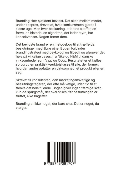 Produktbild: Det bevidste brand