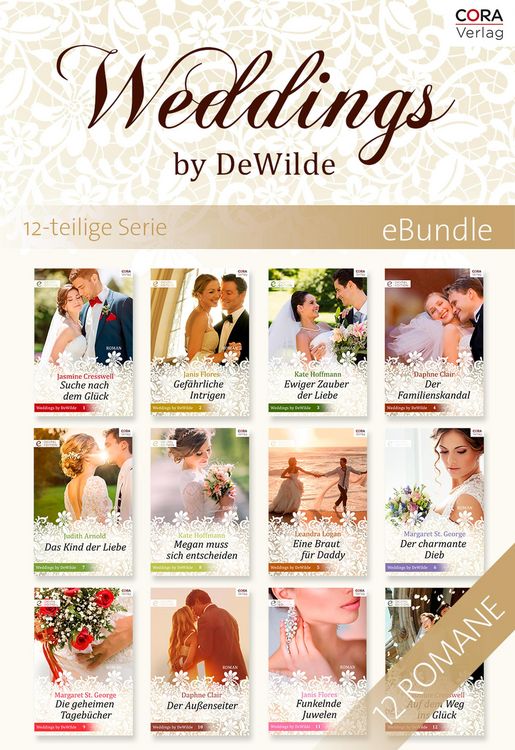 Produktbild: Weddings by DeWilde - die komplette Familiensaga um die Hochzeitsplaner (12 Romane)