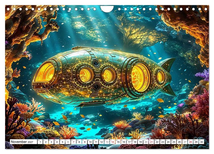 Produktbild: Rollende Traumwelten (Wandkalender 2027 DIN A4 quer), CALVENDO Monatskalender