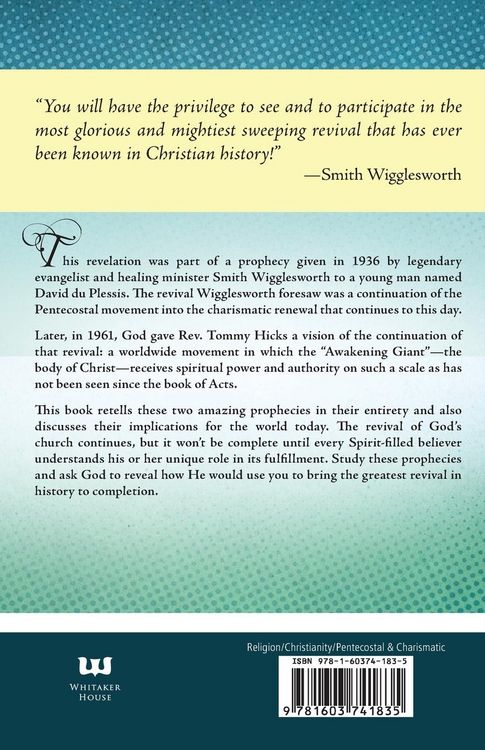 Produktbild: The Smith Wigglesworth Prophecy and the Greatest Revival of All Time