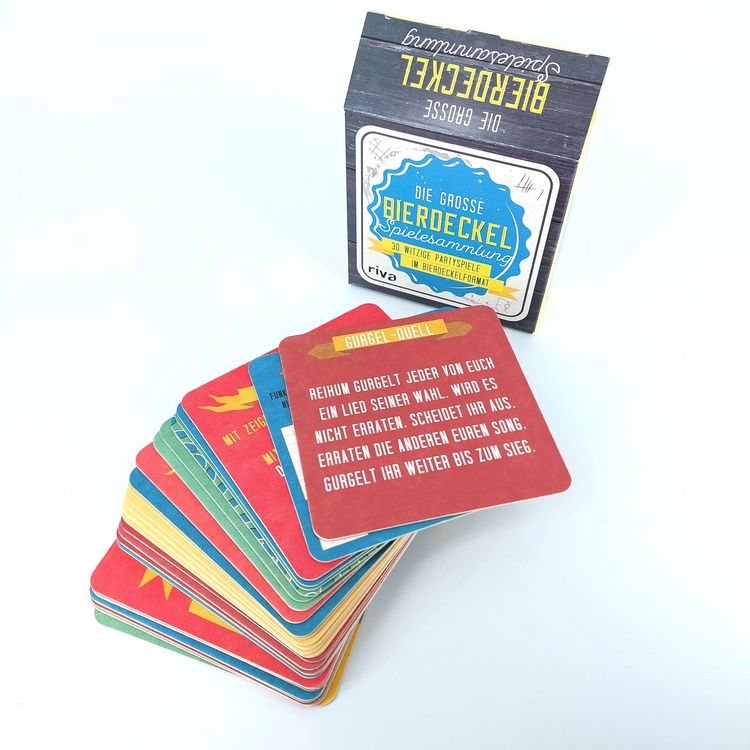 Produktbild: Die gro&szlig;e Bierdeckel-Spielesammlung